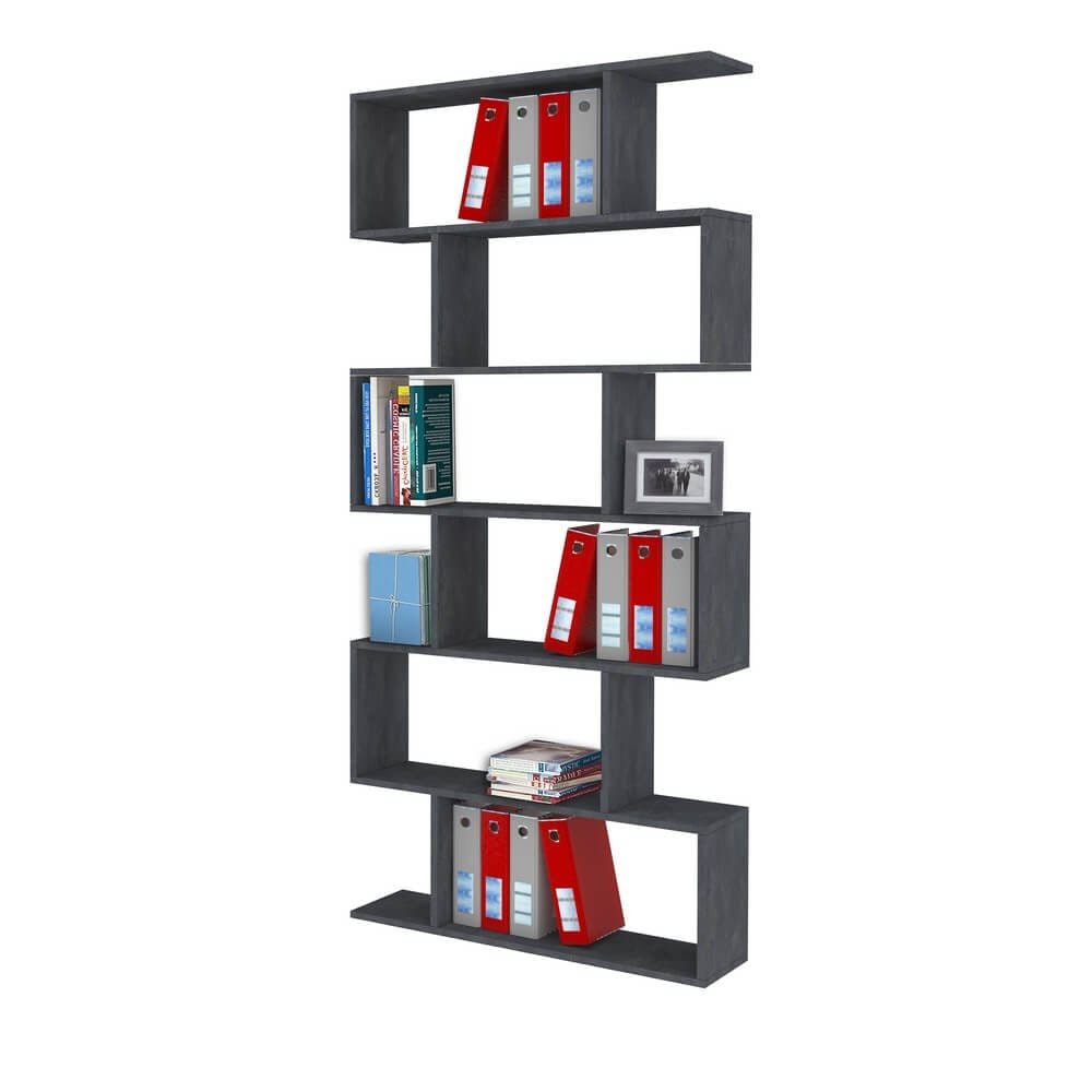 51210316_CALLI_AMB Libreria Moderna per Soggiorno 80×24,6×191,8cm – ODYSSEY