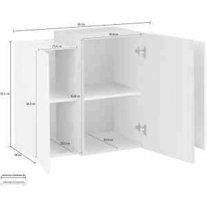 Pensile Sospeso Moderno per Sospeso 90x38x65,5cm – CELESTIA