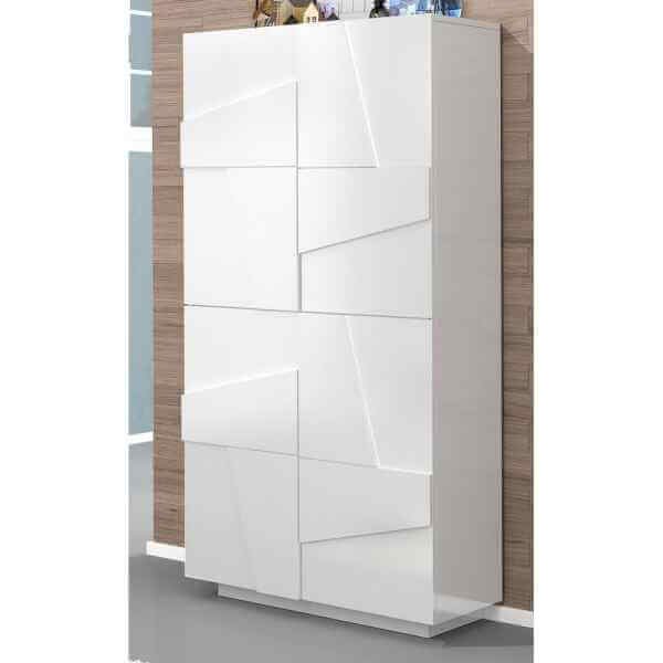 Scarpiera Moderna 4 Ante 81×39,2×167,6cm – PULSE
