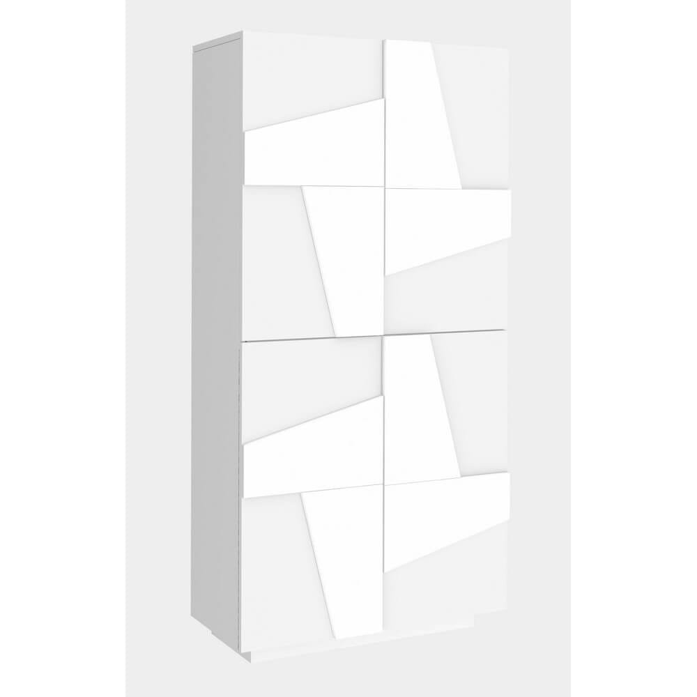 Scarpiera Moderna 4 Ante 81×39,2×167,6cm – PULSE