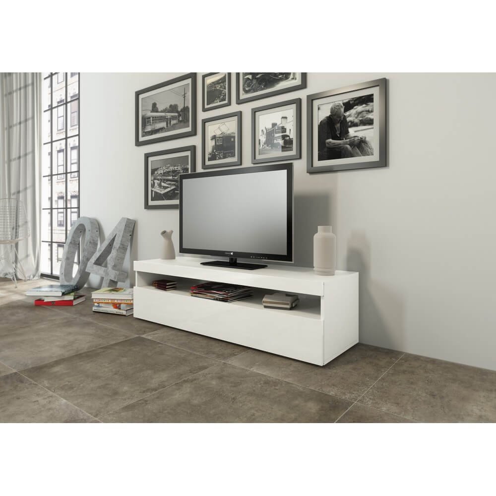 679613_BURRATA_AMB Mobile Porta Tv Moderno 130x45x36,2cm – LUMINA