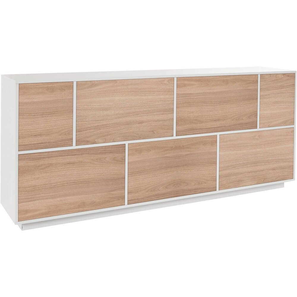 Madia 7 ante per Soggiorno Moderna 200×41,4x86cm – ENIGMA