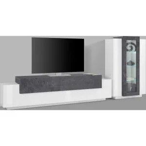 bianco laccato lucido/report