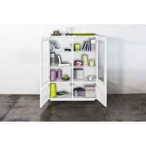 Vetrina Moderna per Soggiorno E Sala Da Pranzo 100,1×41,4x146cm – ENIGMA