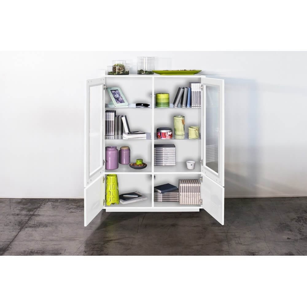 Vetrina Moderna per Soggiorno E Sala Da Pranzo 100,1×41,4x146cm – ENIGMA