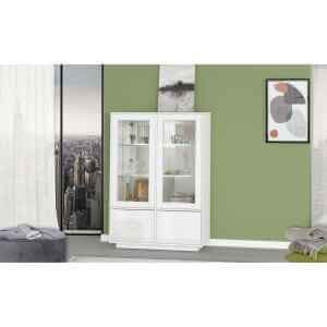 Vetrina Moderna per Soggiorno E Sala Da Pranzo 100,1×41,4x146cm – ENIGMA