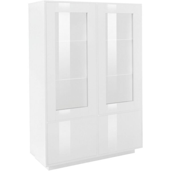 Vetrina Moderna per Soggiorno E Sala Da Pranzo 100,1×41,4x146cm – ENIGMA