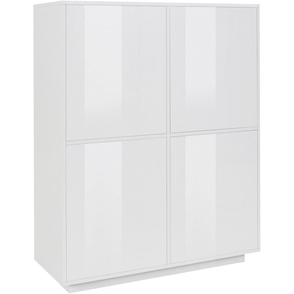 Madia 4 ante per Soggiorno Moderna 100,1×41,4x126cm – ENIGMA