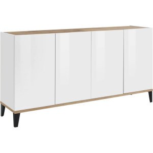 Madia 4 ante per Soggiorno Moderna 160x40x82cm – ARTEMIS
