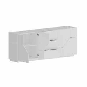 Madia 4 ante 3 cassetti per Soggiorno Moderna 2201,1x43x86cm – NEBULA