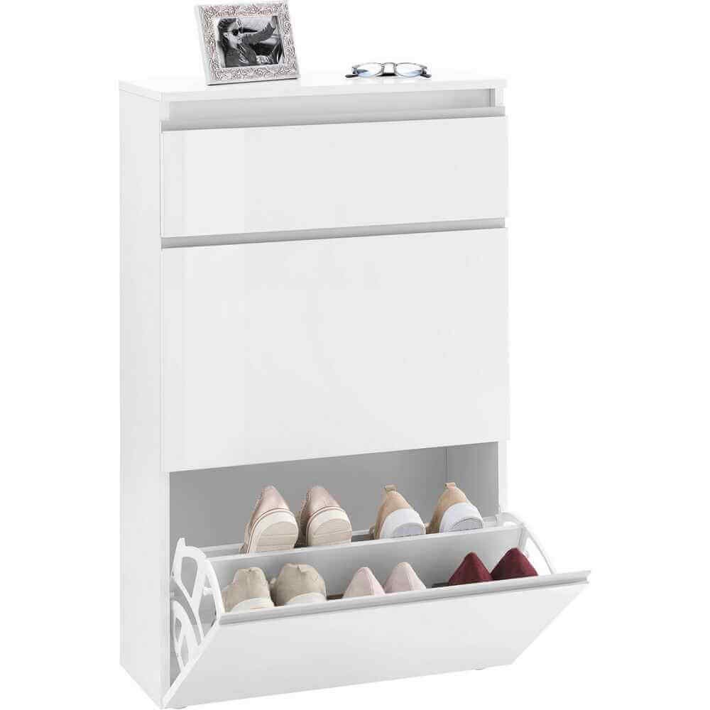 Scarpiera Moderna 3 Ante 60×26,5x108cm – SATURNO