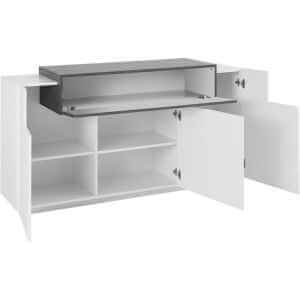 Madia 4 ante per Soggiorno Moderna 160x45x85,5cm – CELESTIA