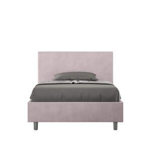 Letto Singolo rivestito in Microfibra – ADELE