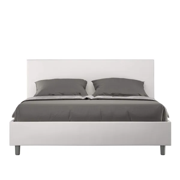Letto Matrimoniale rivestito in Similpelle – ADELE