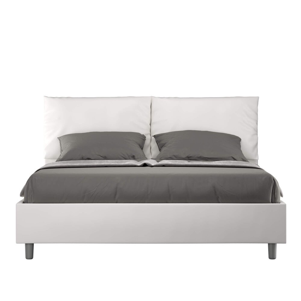 Letto Matrimoniale rivestito in Similpelle – ANTEA