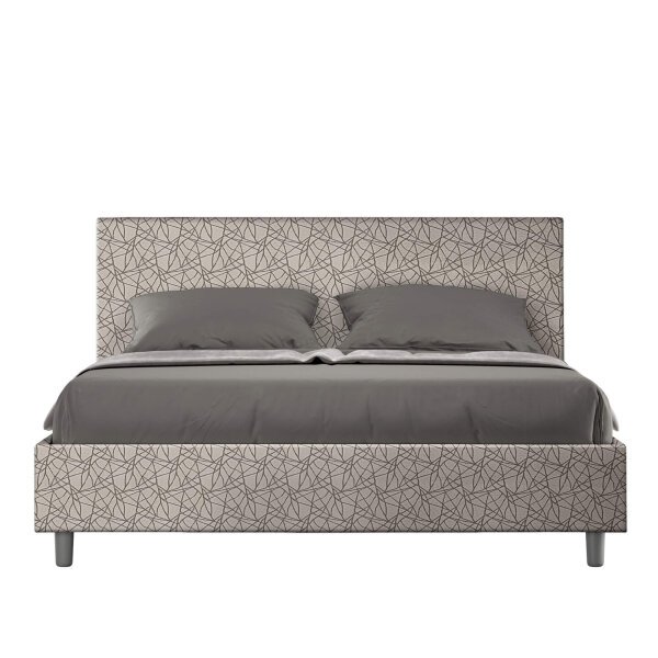 Letto Matrimoniale rivestito in Tessuto Era – ADELE