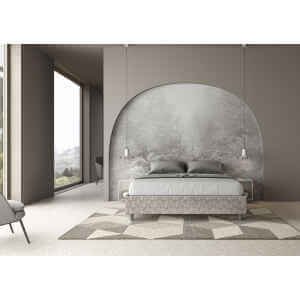 Letto Matrimoniale rivestito in Tessuto Era – AZELIA
