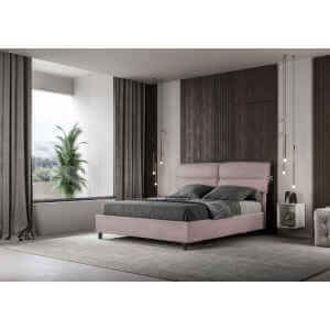 Letto Matrimoniale rivestito in Microfibra – NANDY