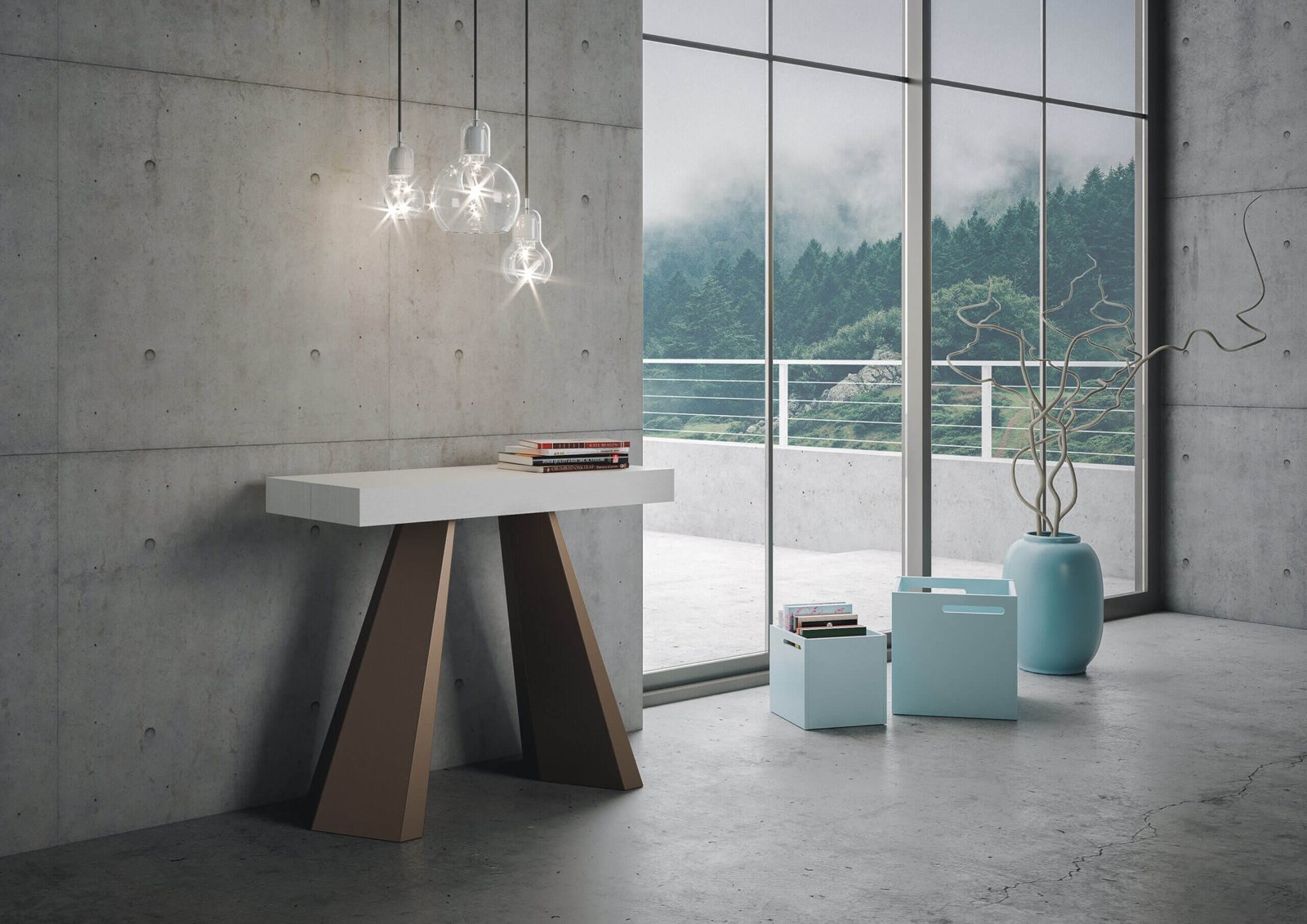 Consolle allungabile – DIAMANTE