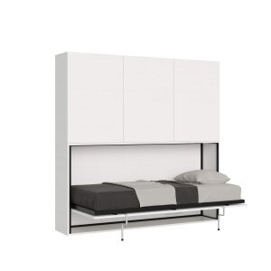 Letto a scomparsa singolo orizzontale composizione D – KANDO