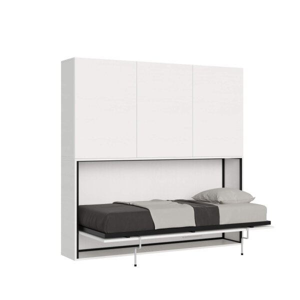 Letto a scomparsa singolo orizzontale composizione D – KANDO