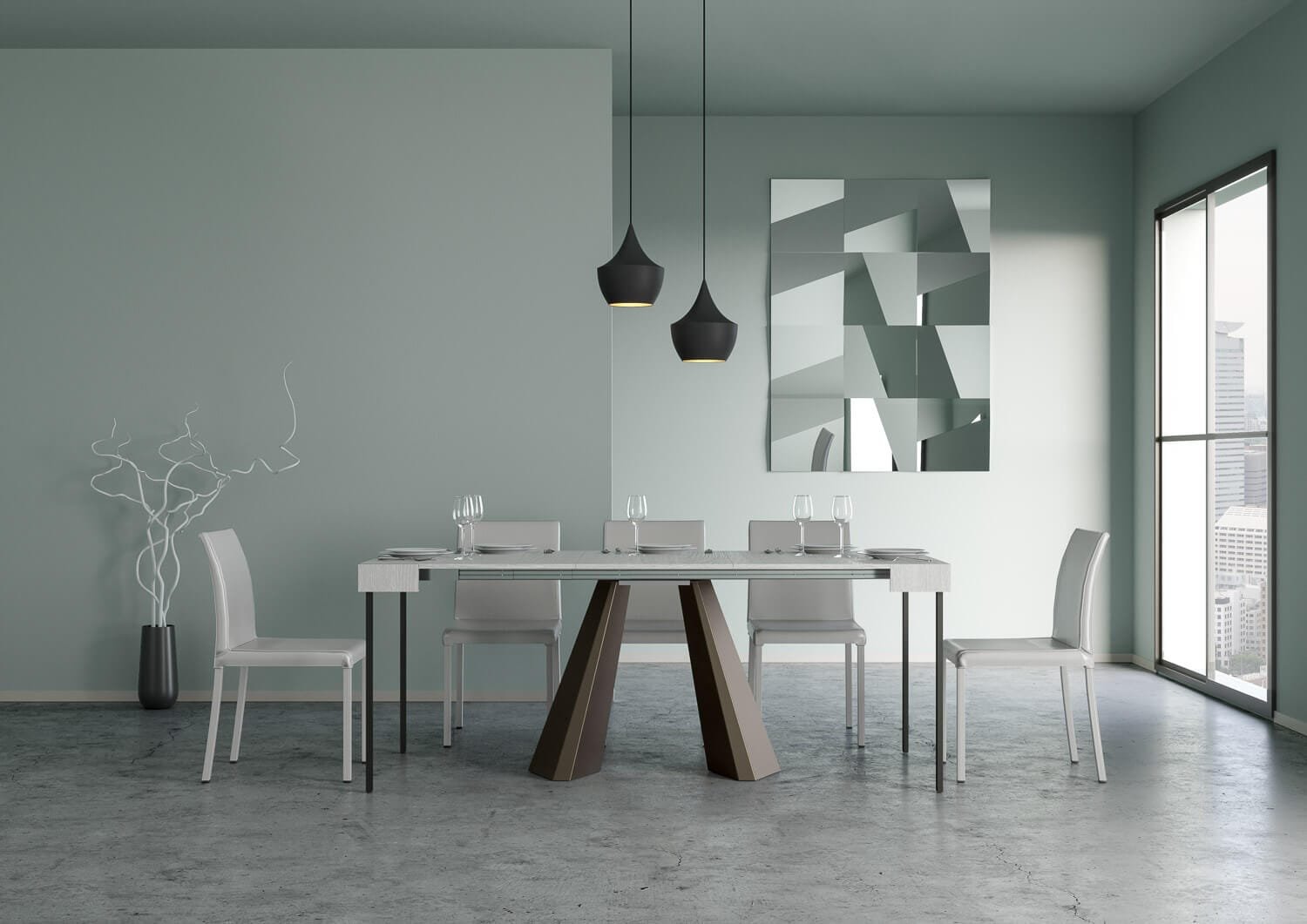 Consolle allungabile – DIAMANTE