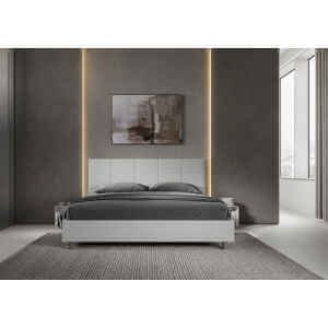 Letto Matrimoniale King size rivestito in Similpelle – MIKA