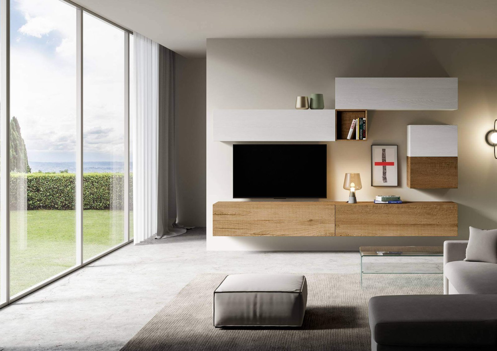 Parete Attrezzata A10 L.308 P.39,2 – ISOKA