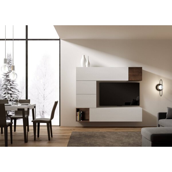Parete Attrezzata A11 L.194 H.160 P.39,2 – ISOKA