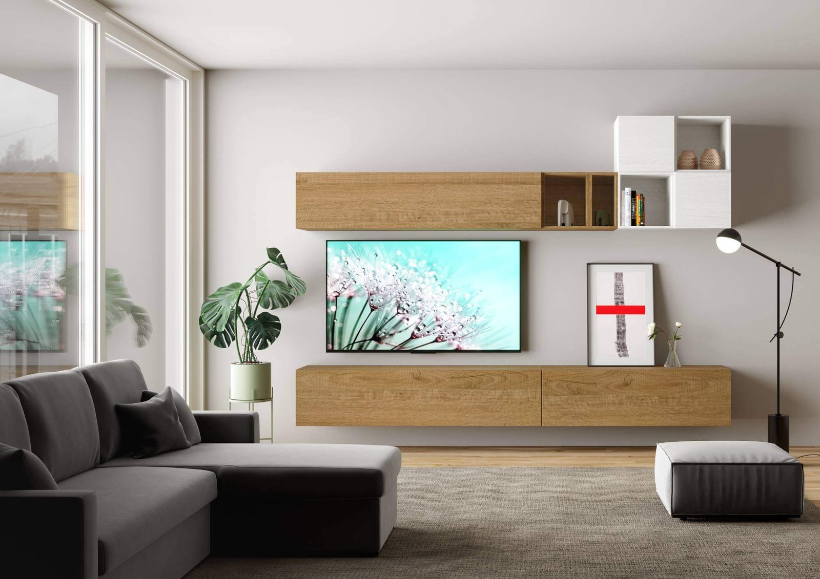 Parete Attrezzata A36 L.308 H.173,6 – ISOKA