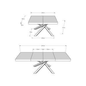 Tavolo da pranzo Allungabile – VOLANTIS PREMIUM