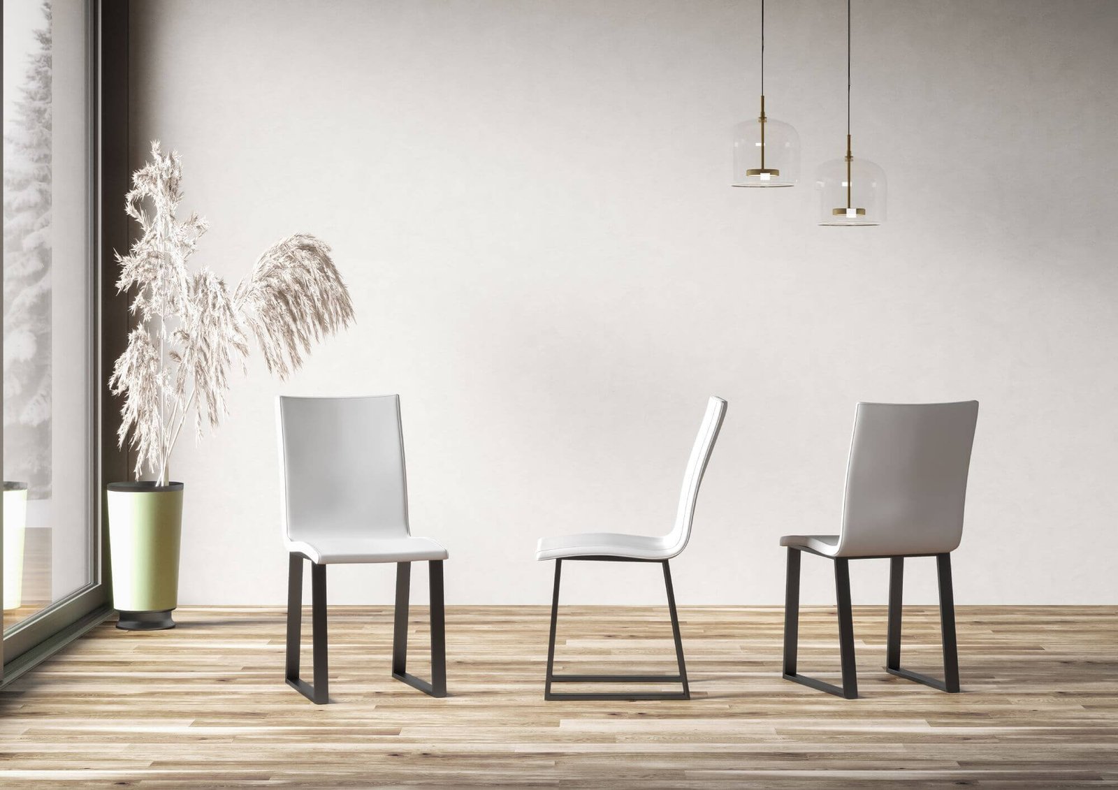 Sedia per tavolo da pranzo moderna – BAFFY