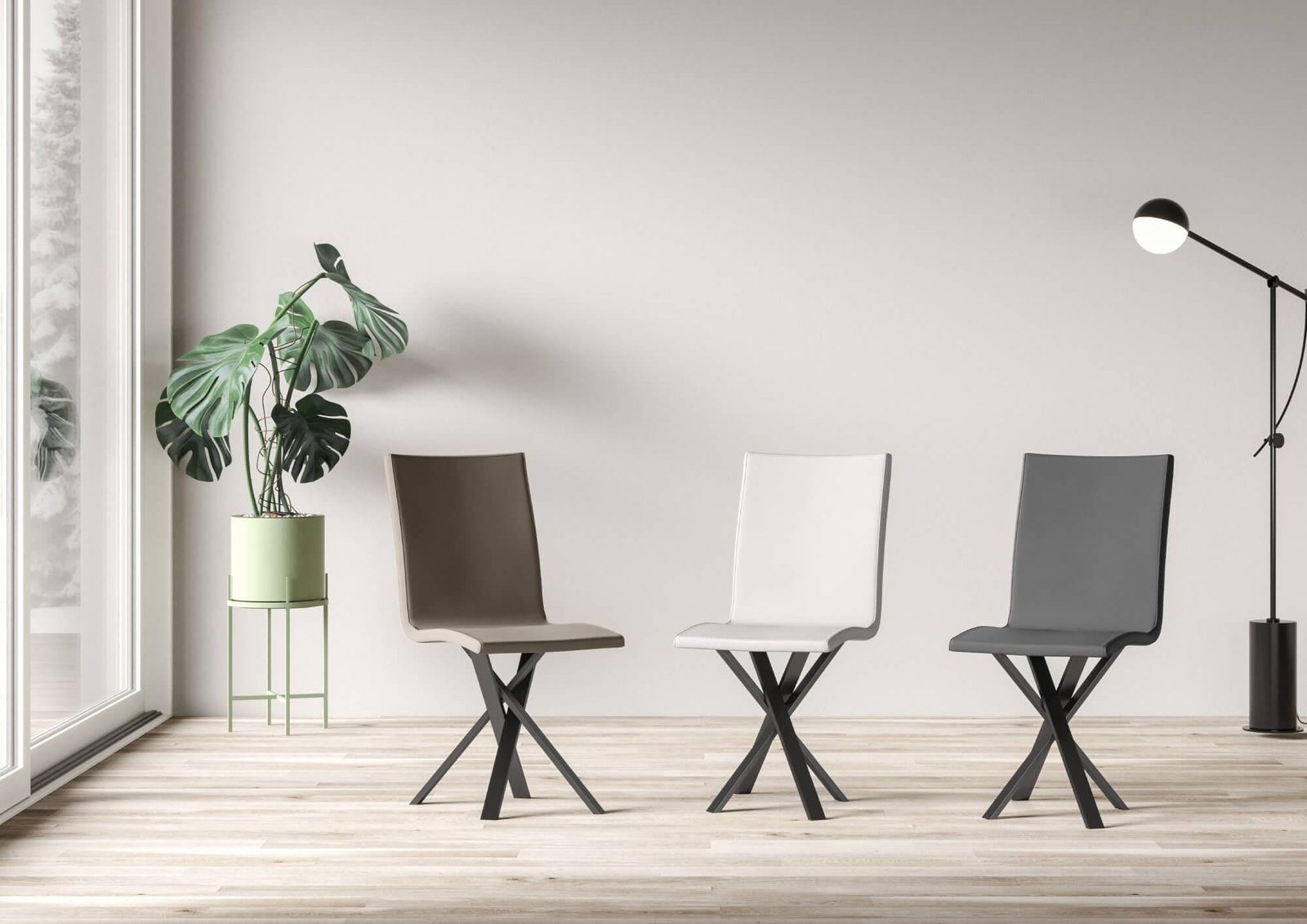 Sedia per tavolo da pranzo moderna – AURY