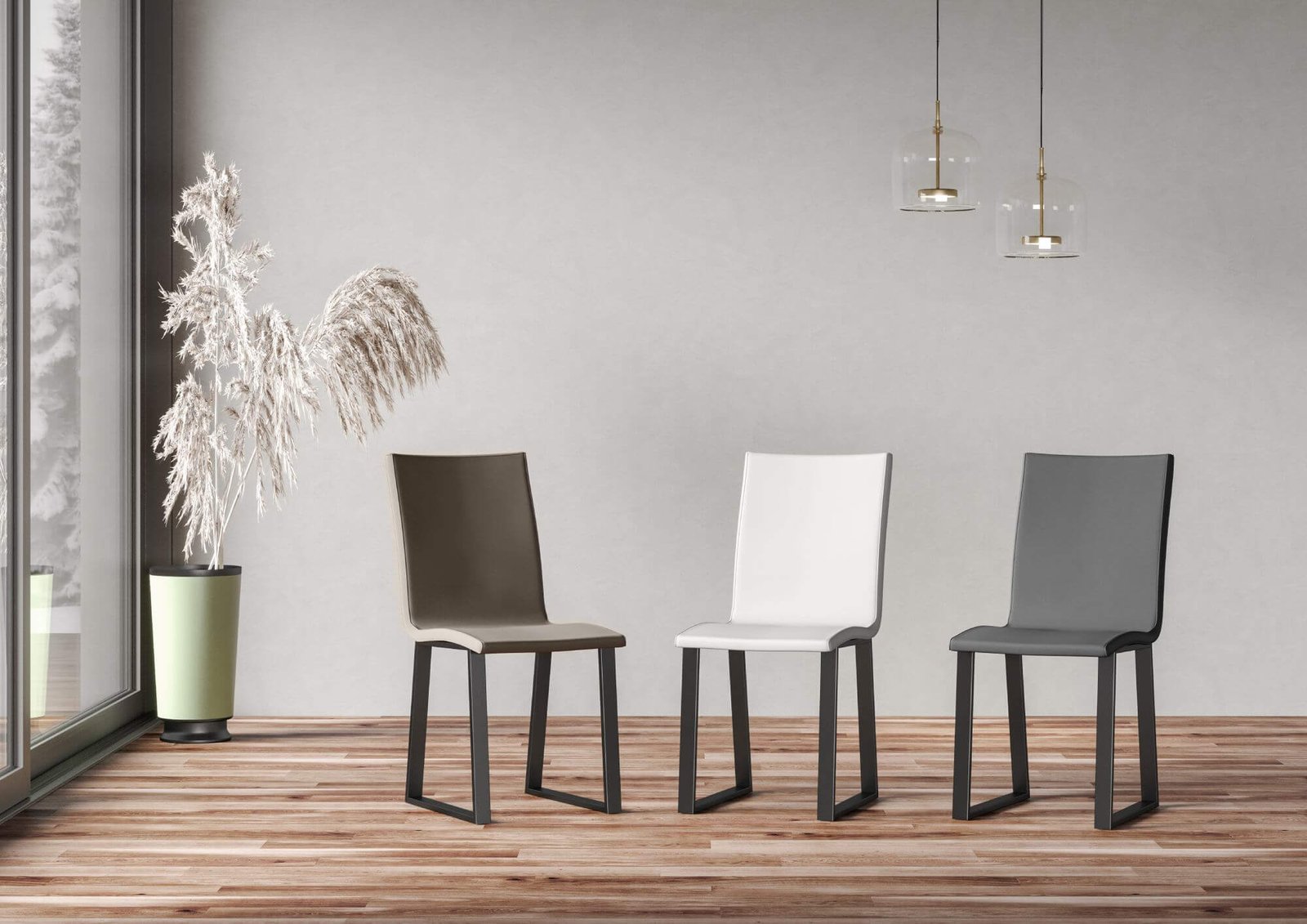 Sedia per tavolo da pranzo moderna – BAFFY