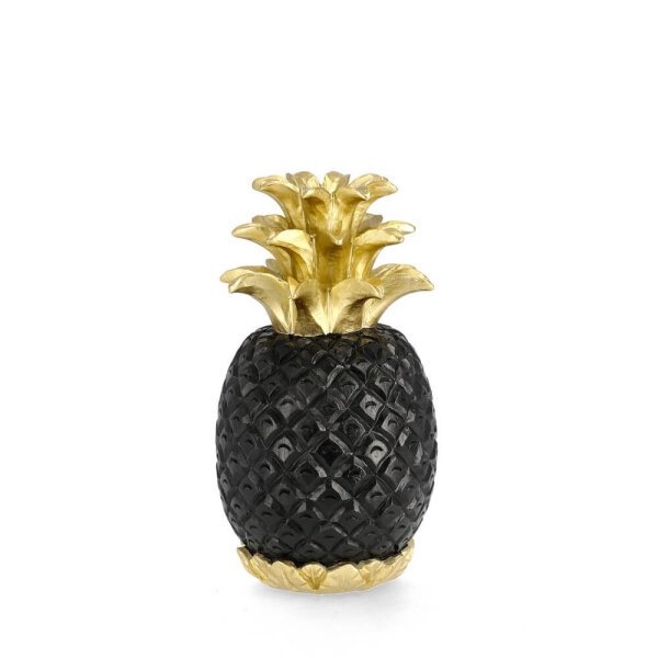 Decorazione Ananas Surabaya nera H30 (4 Pezzi) – RASHID
