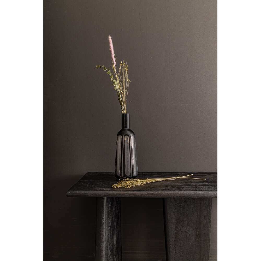 Vaso Kirinda Vt Trasparente nera H38 – HASSAN