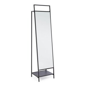 Specchio St. con Porta Abiti EkbAlto nera – HILL