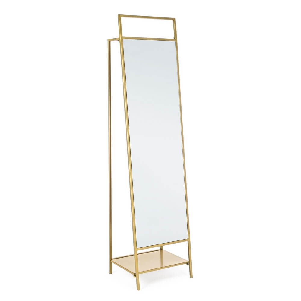 Specchio St. con Porta Abiti EkbAlto Oro – HILL