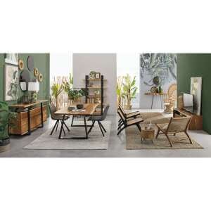 Specchio rotondo con cornice (2 Pezzi) – MITCHELL