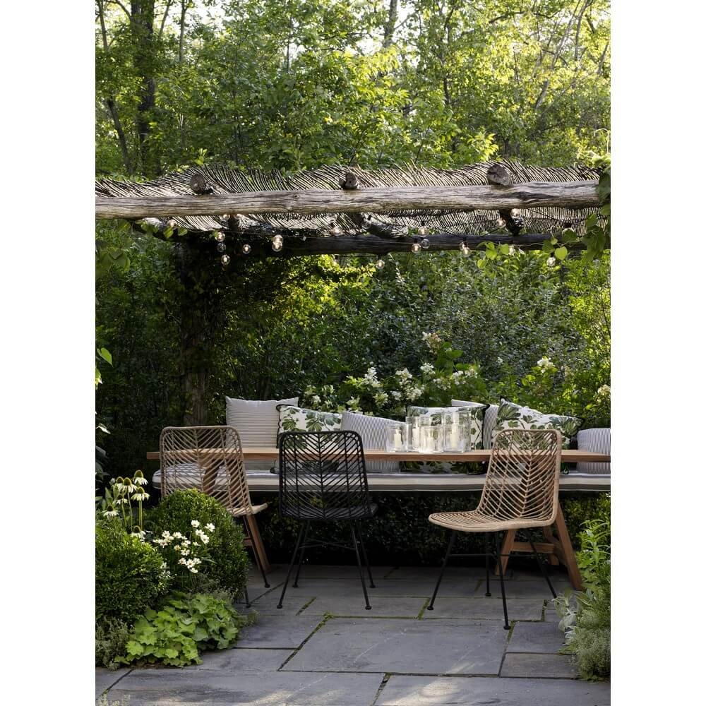 Sedia intrecciatta in rattan (2 Pezzi) – LORE