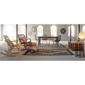 Sedia intrecciatta in rattan (2 Pezzi) – LORE
