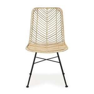 Sedia intrecciatta in rattan (2 Pezzi) – LORE