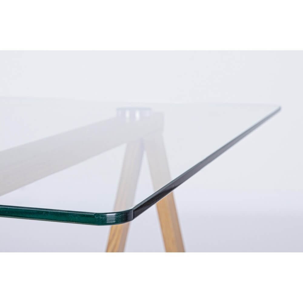 Scrivania con piano in vetro 140X70 – SERAPH