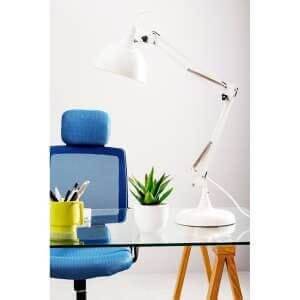 Scrivania con piano in vetro 140X70 – SERAPH