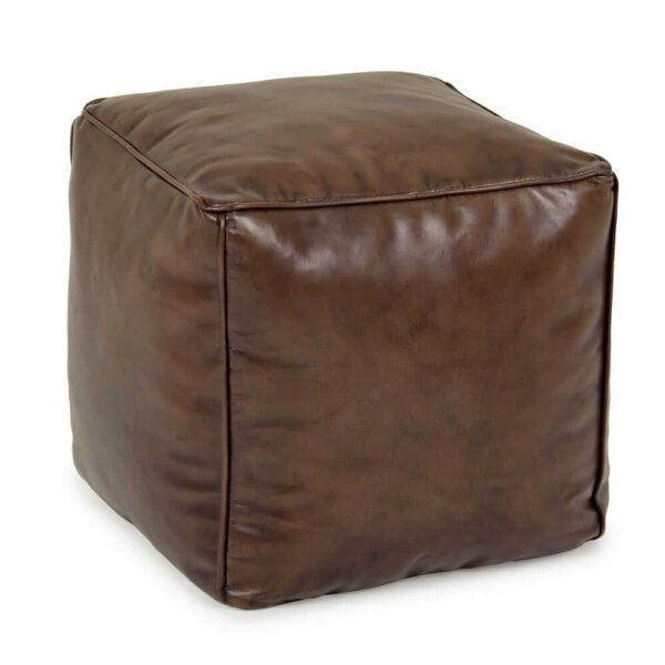 Pouf marrone 40×40 – SAVANNAH