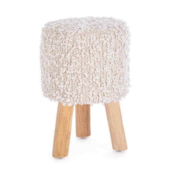 Sgabello Beige D30 – PAOLA