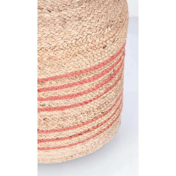 Pouf in iuta imbottito d45 – RAHUL