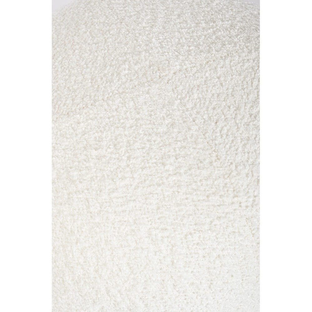 Sgabello stile scandinavo effetto bouclè – SIENNA