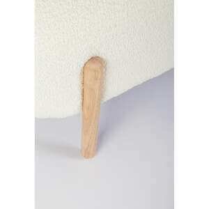Panca stile scandinavo effetto bouclè – SIENNA
