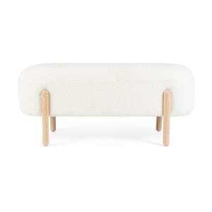 Panca stile scandinavo effetto bouclè – SIENNA